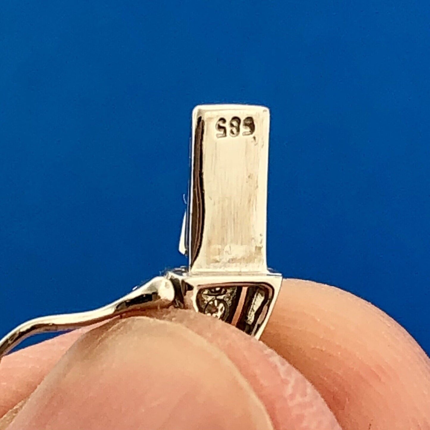 Traditional Designer 14K Yellow White Gold Diamond Two Toned X O Tennis Bracelet