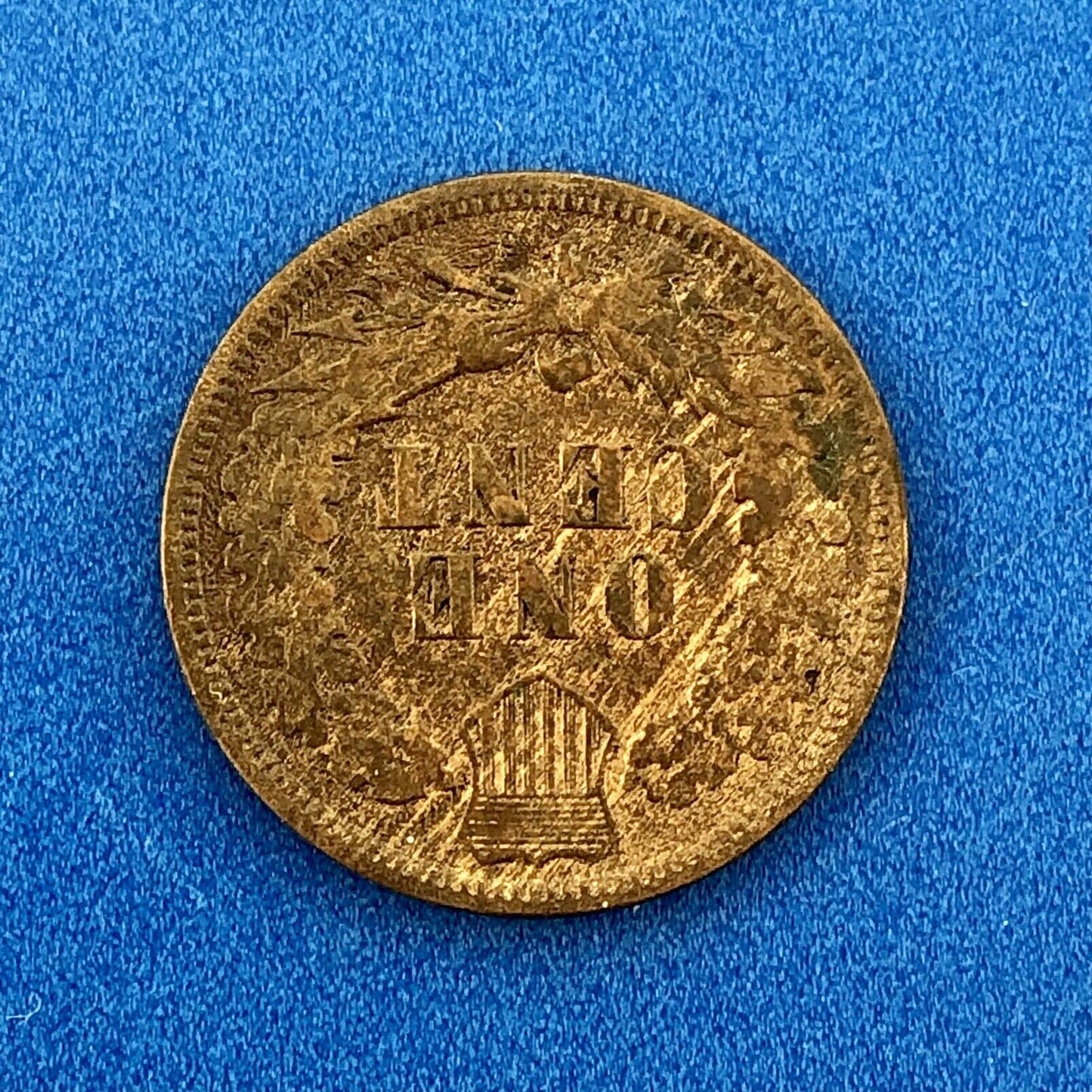 1909 S Indian Head One Cent Penny Type 3 Bronze Better Key San Francisco Coin