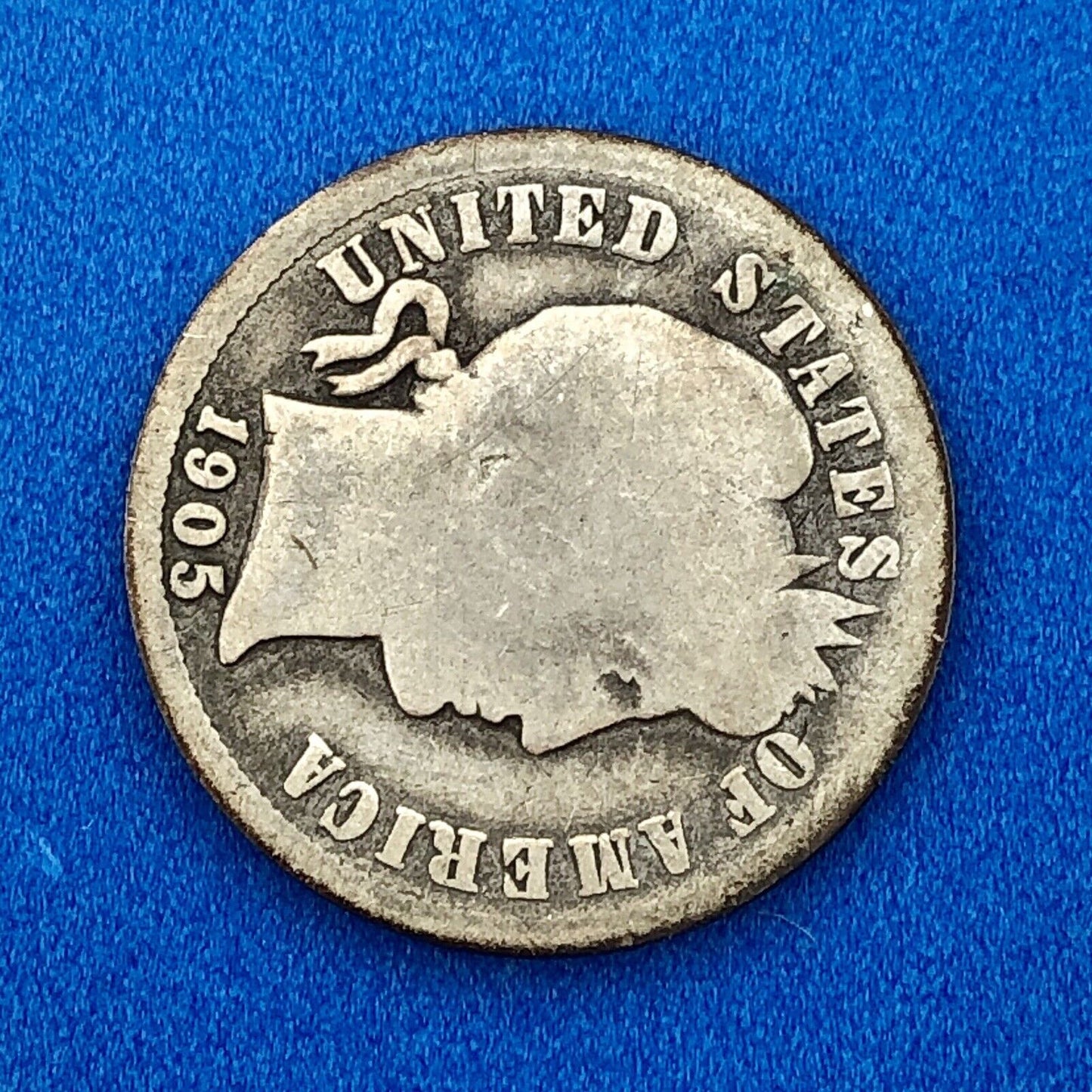 1905 O Silver Barber Dime 10c Better Scarce Key Rare New Orleans Mint Coin