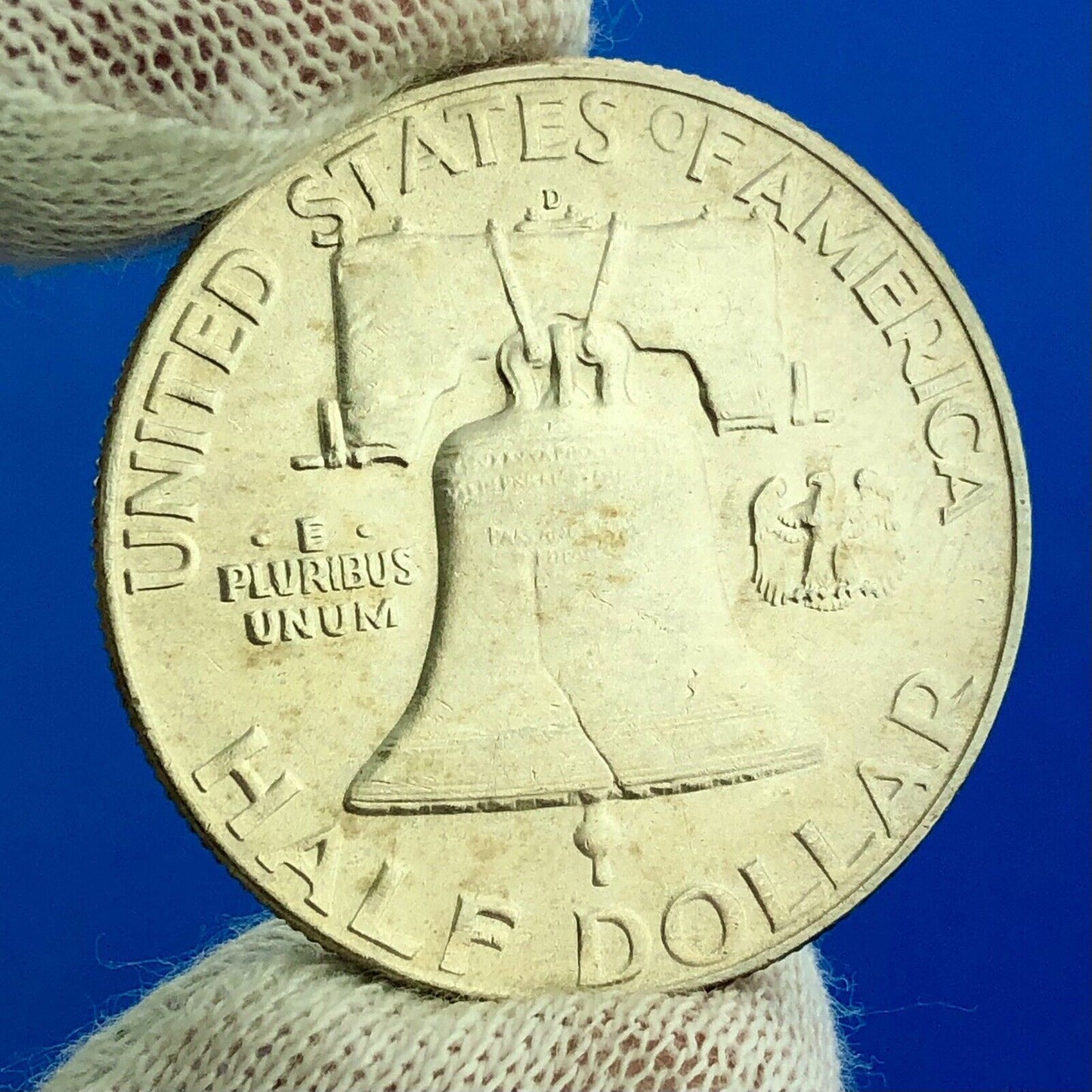 1953 D Franklin Silver Half Dollar Better Key Rare Denver Mint Coin