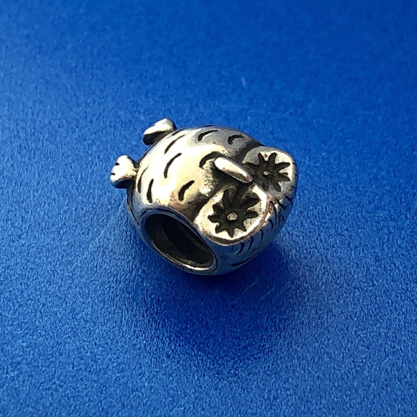 Authentic PANDORA ALE Sterling Silver 925 Wise Owl 790278 Slide Charm Retired