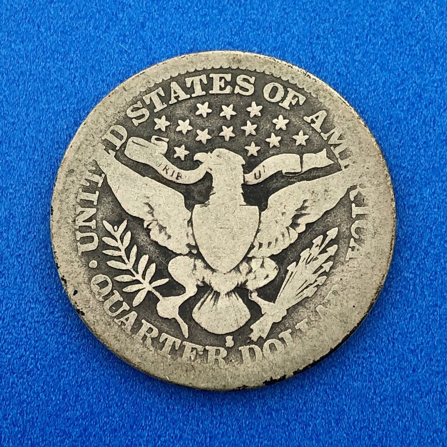 1914 S Silver Barber Quarter Better Key Date San Francisco Coin Rare Scarce