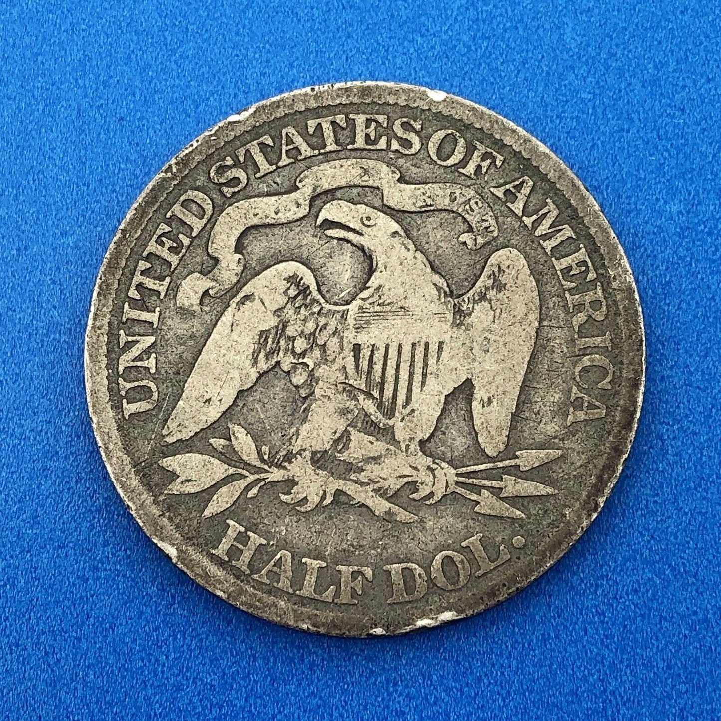 1877 P Seated Silver Half Dollar $.50 Better Key Philadelphia Mint 50c Coin