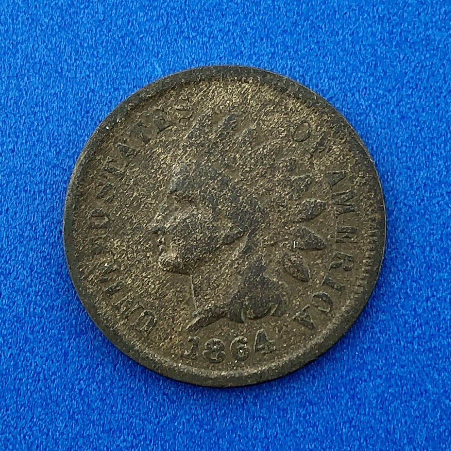 1864 L Indian Head One Cent Penny 1c Type 3 Bronze Better Key Philadelphia Coin