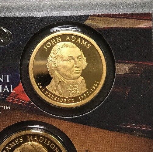 2007 S U.S. Mint Presidential 1$ Dollar Coin Proof Set Complete With Box/COA