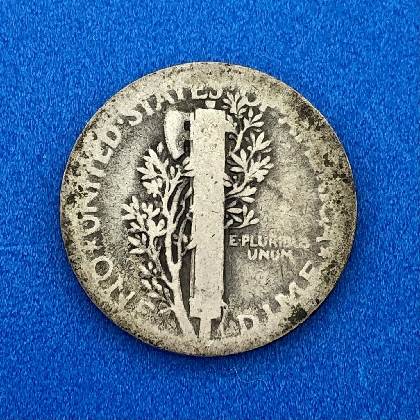 1921 P United States 90% Silver Mercury Dime Key Date Scarce Philadelphia Coin
