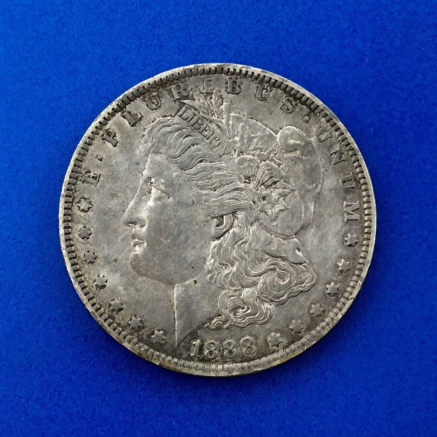 1888 O Morgan Silver Dollar $1 Better Rare Key New Orleans Mint Coin AU Details