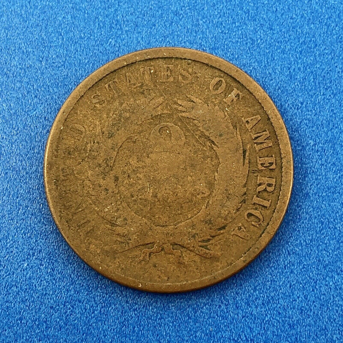 1864 P Bronze Two-Cent Piece Four Coin Mixed Date Union Shield Philadelphia Lot