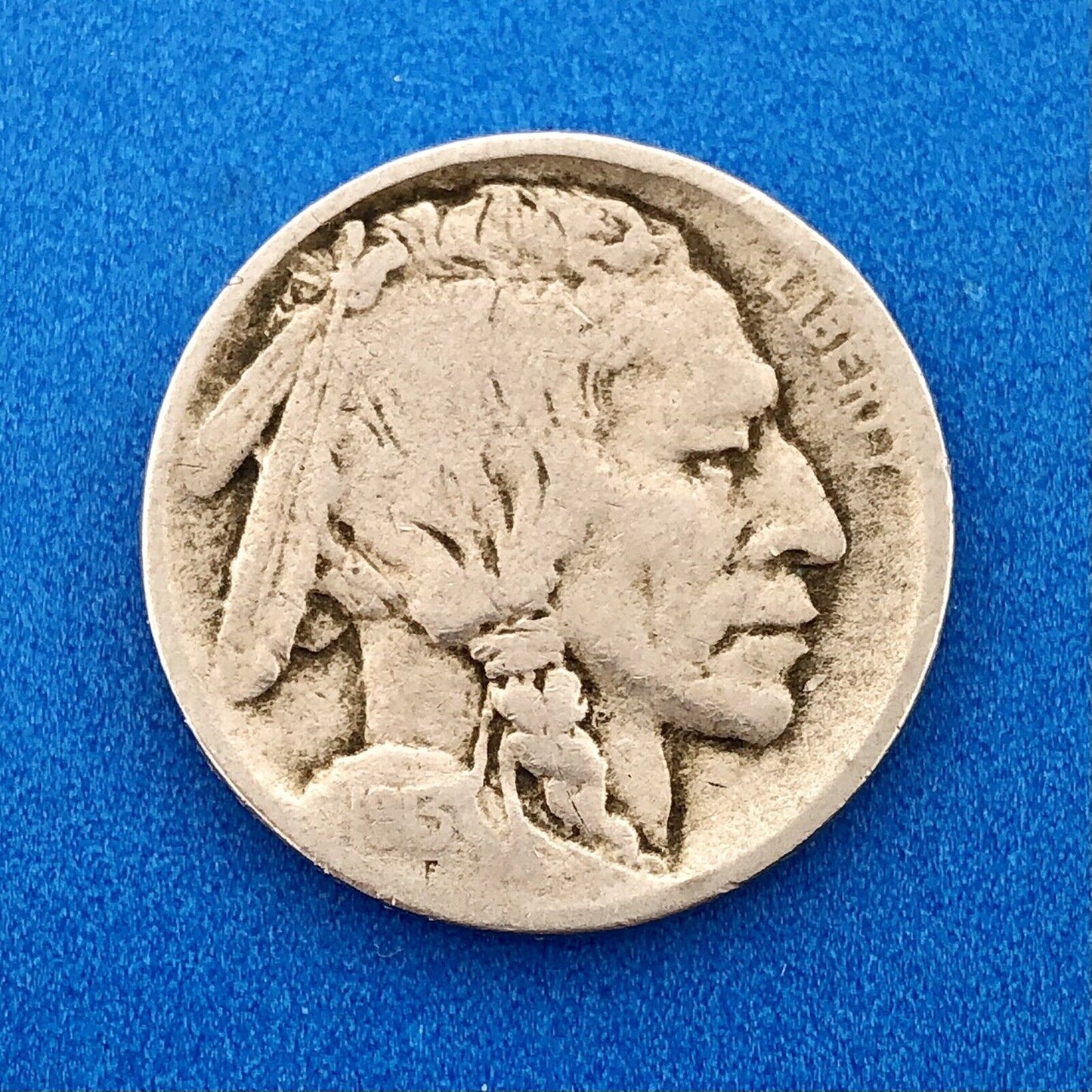 1913 P Indian Head Buffalo Nickel 5c 1st Year Key Rare Philadelphia Two Coin Lot