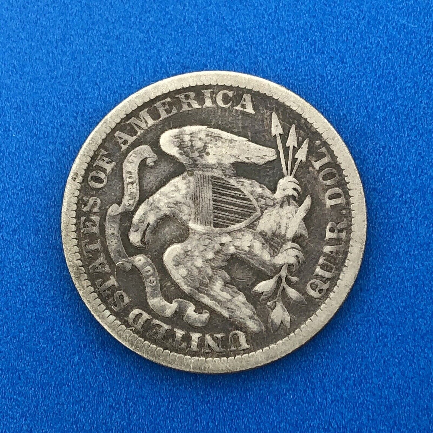 1876 P Silver Liberty Seated Quarter Dollar Type 1 Better Philadelphia Mint Coin