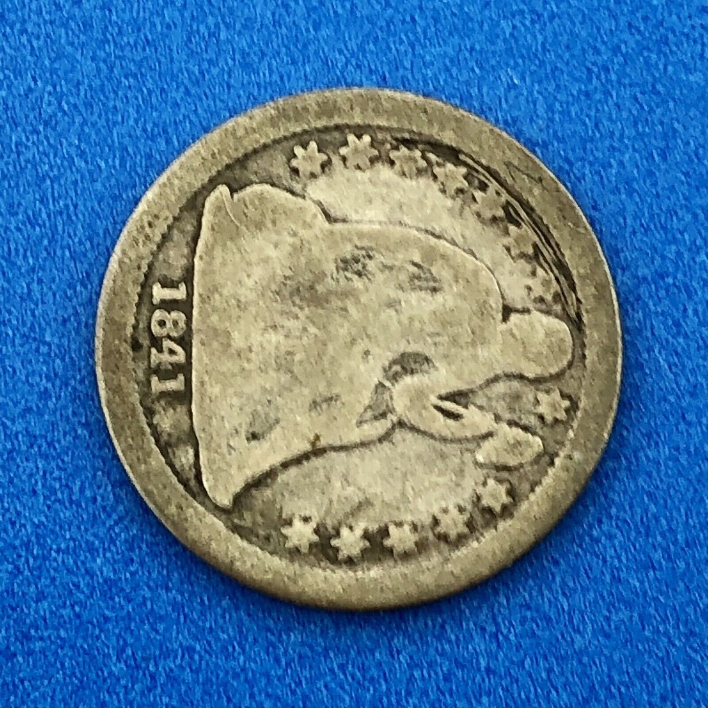 1841 O Seated Liberty Silver Dime 10c Better Key Rare Scarce New Orleans Coin