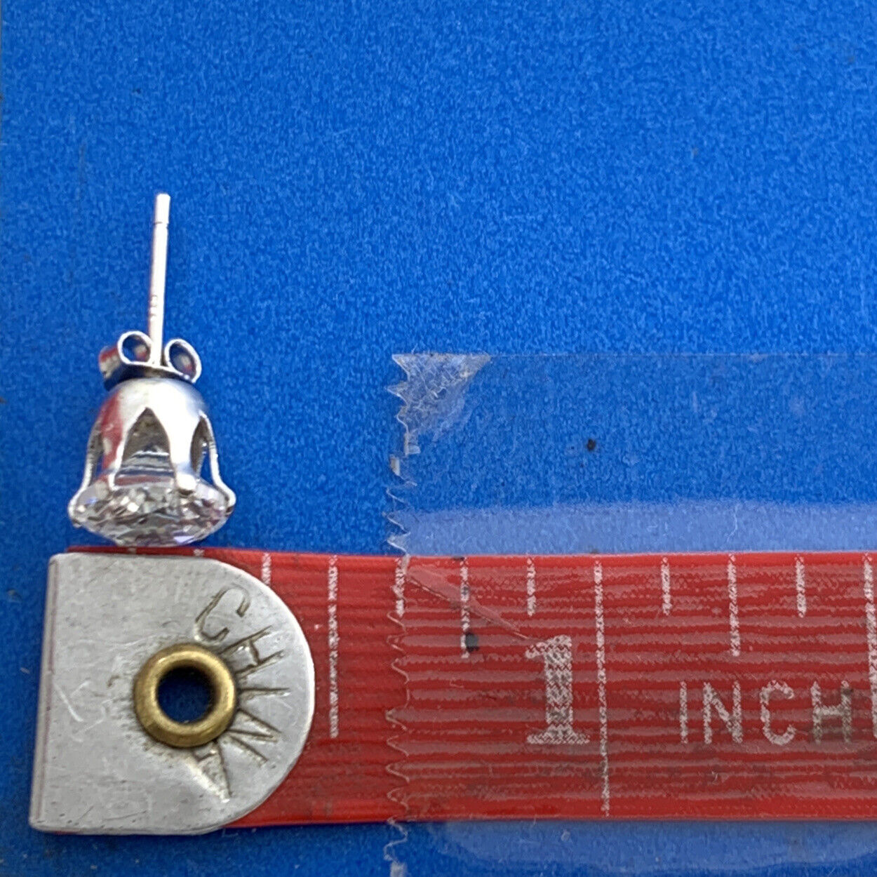 Brilliant Round Cubic Zirconia 925 Sterling Silver Statement Stud Earrings