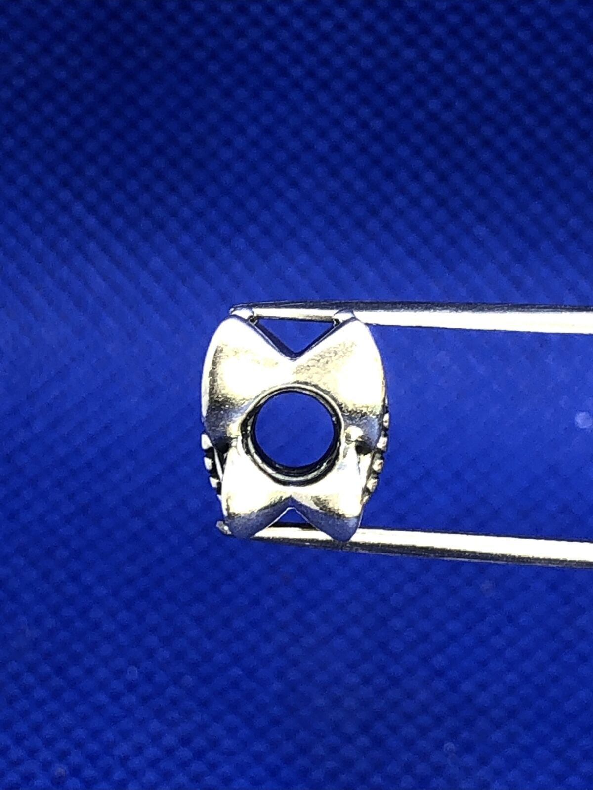 Retired PANDORA ALE 925 Sterling Silver White & Purple CZ Butterfly Charm 791257