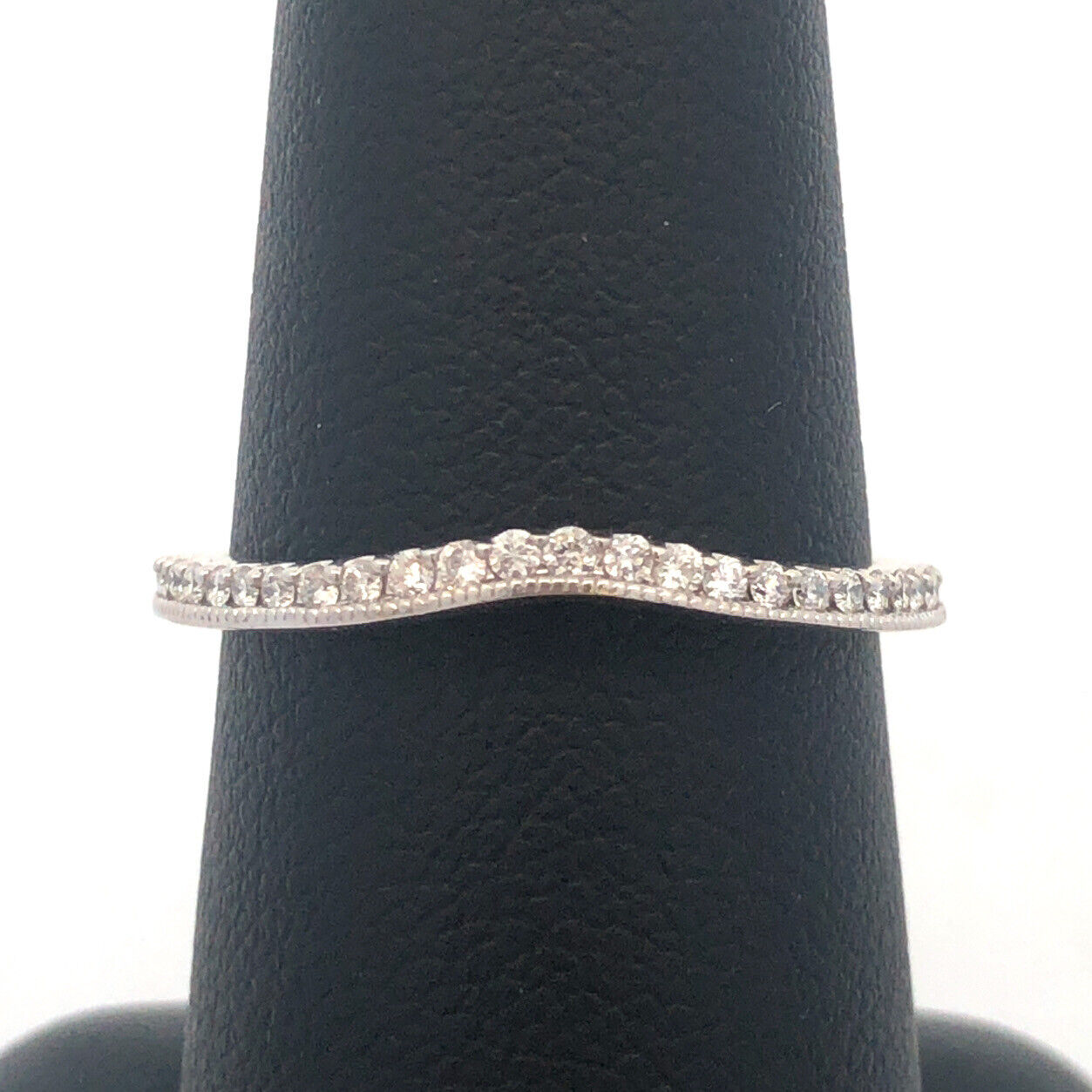 14K White Gold Brilliant Round Diamond Double Halo Engagement Wedding Bridal Set
