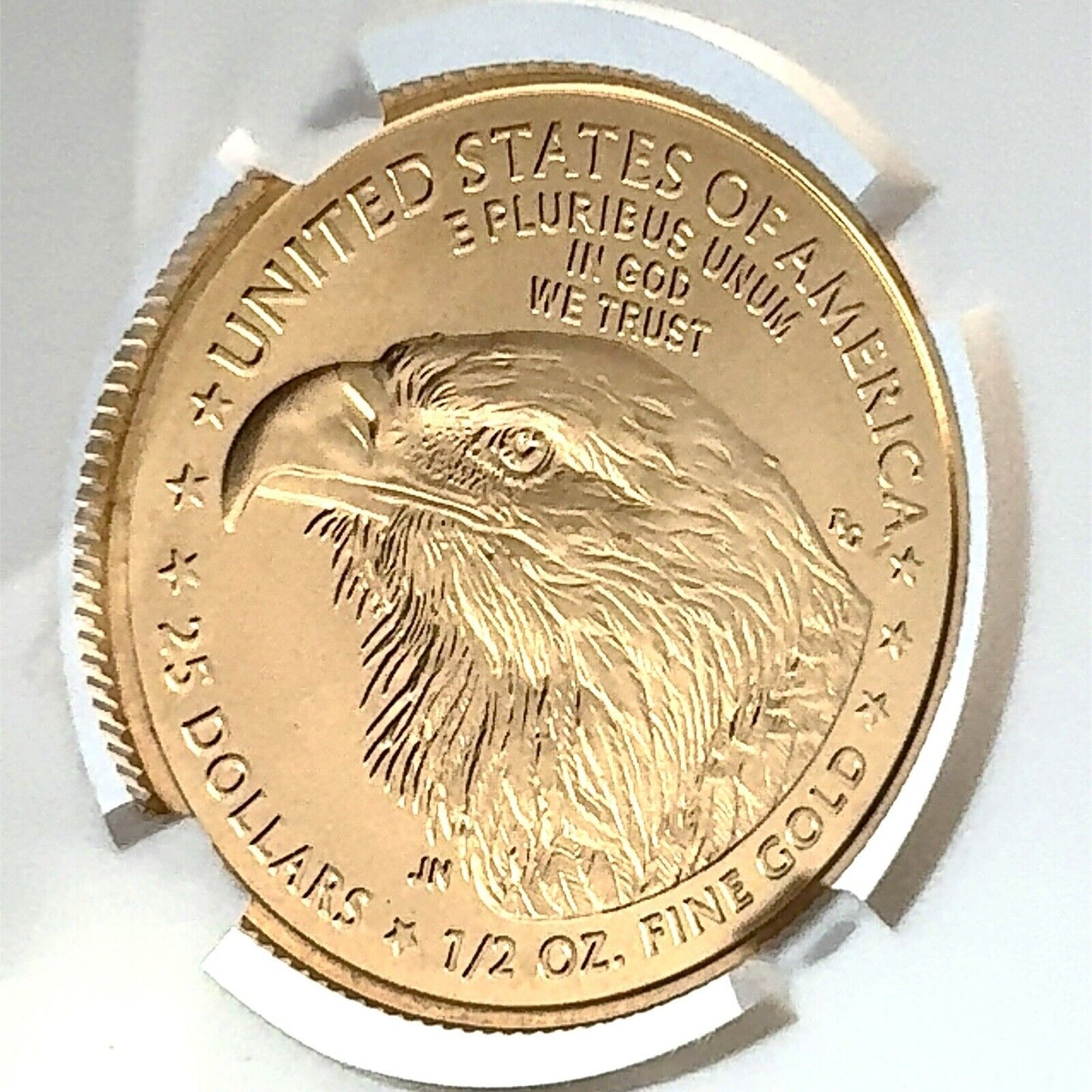 2022 1/2 oz American Gold Eagle MS-70 NGC (Early Release) Mike Castle Signature