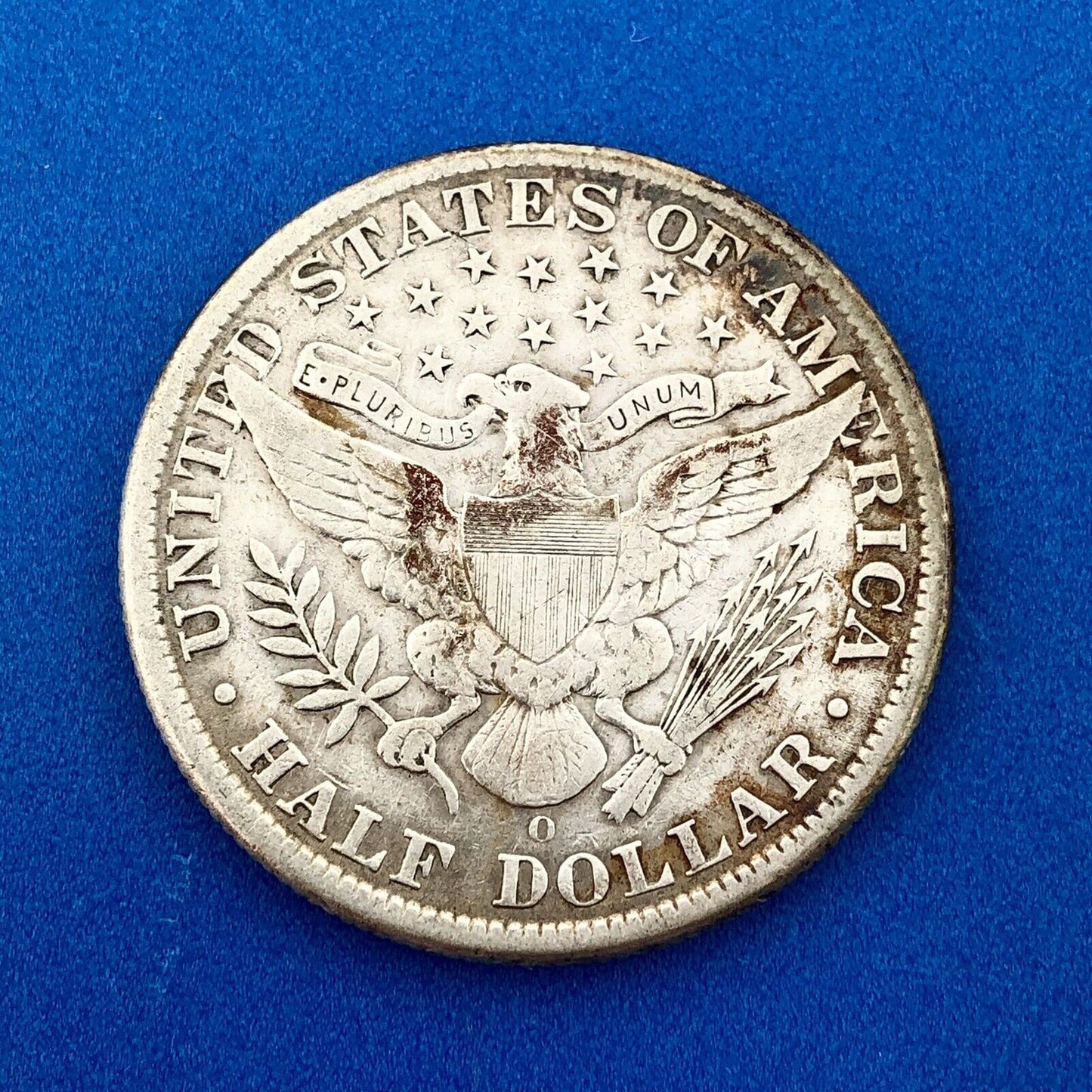 1907 O Silver Barber Half Dollar Better Key Date New Orleans Coin Rare Scarce
