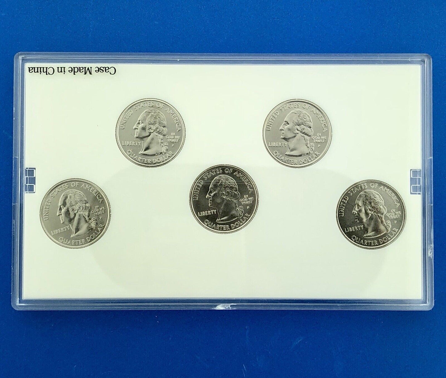 2002 P D State Quarter Collection Platinum Gold Philadelphia Denver 20 Coin Lot