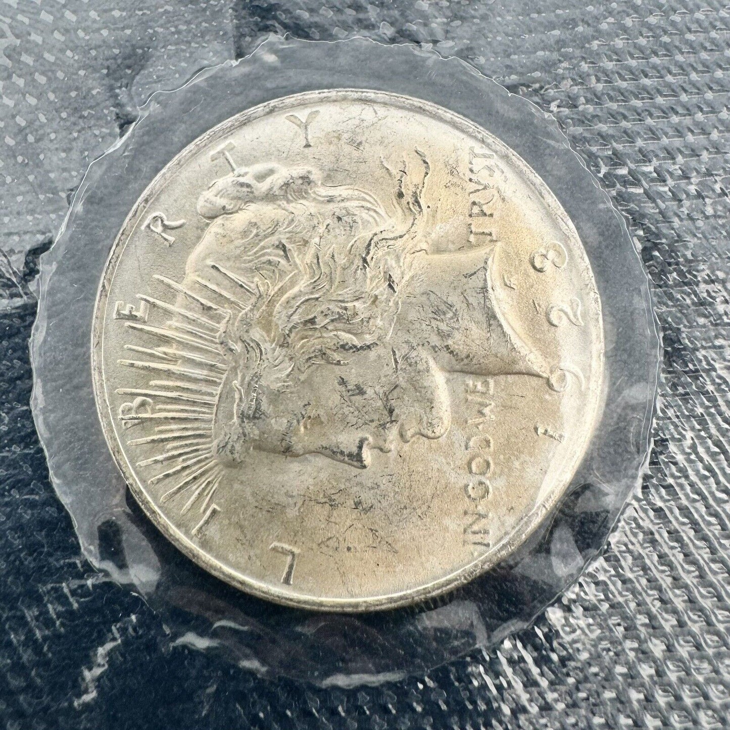 1923 P Peace Dollar GSA Soft Pack United States Uncirculated Silver Dollar Coin
