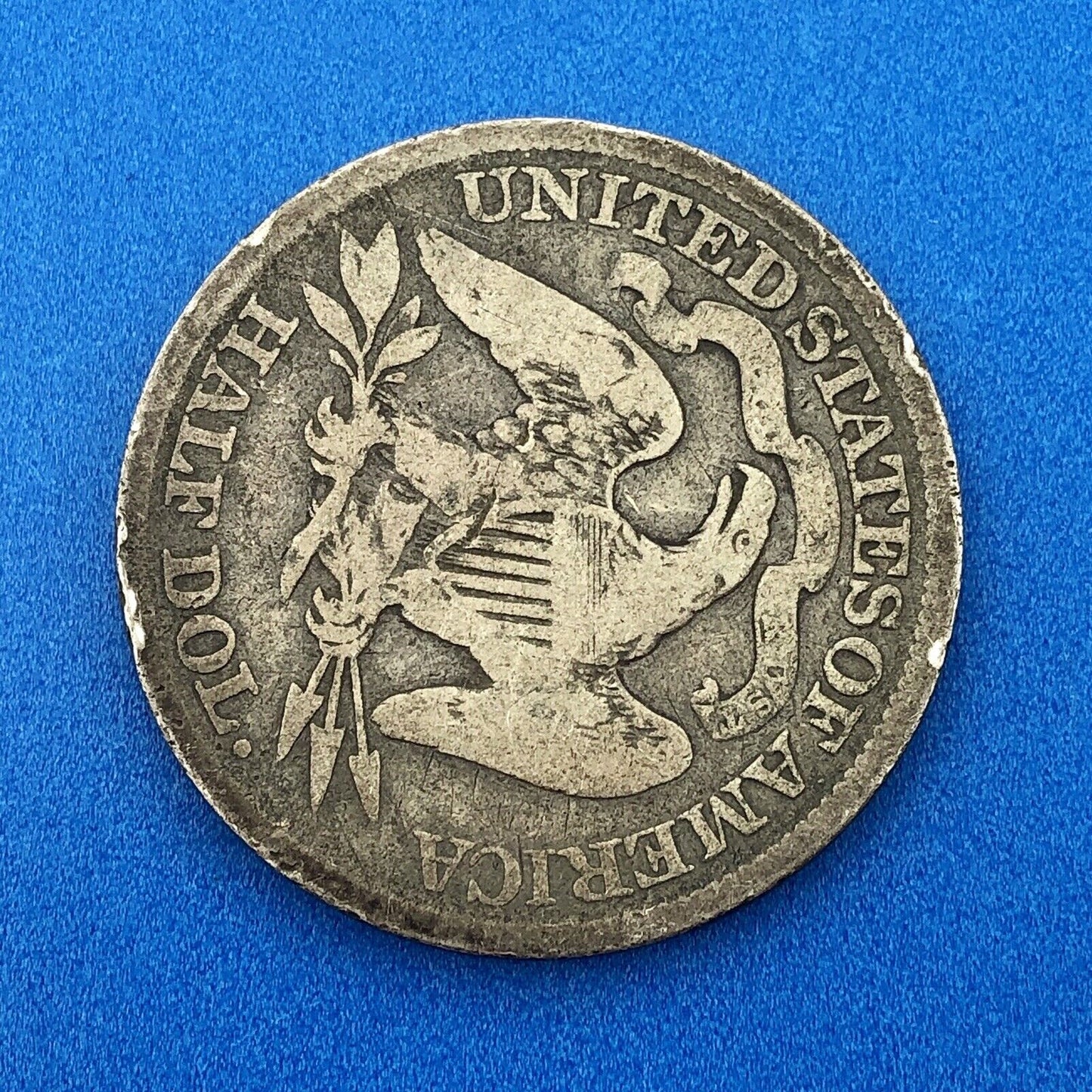 1877 P Seated Silver Half Dollar $.50 Better Key Philadelphia Mint 50c Coin