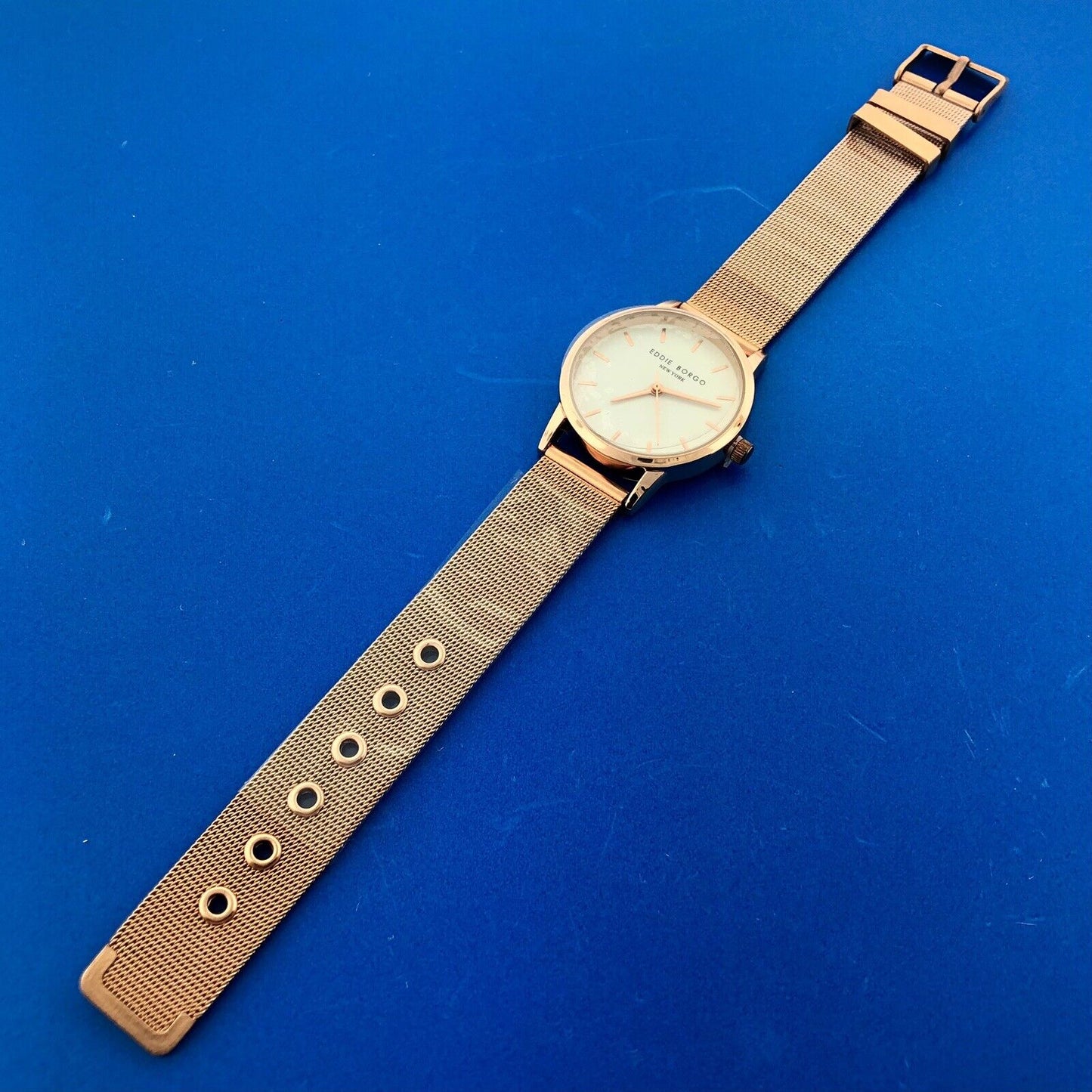 Designer Eddie Borgo The Soho Copper Stainless Steel Ladies Fashion Watch NIB
