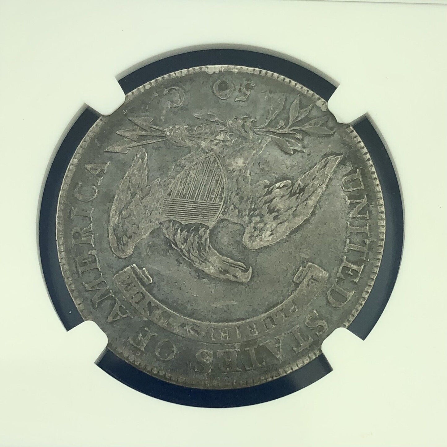 1808/7 Capped Bust Silver Half Dollar 50c Lettered Edge NGC VF30 O-101 Coin