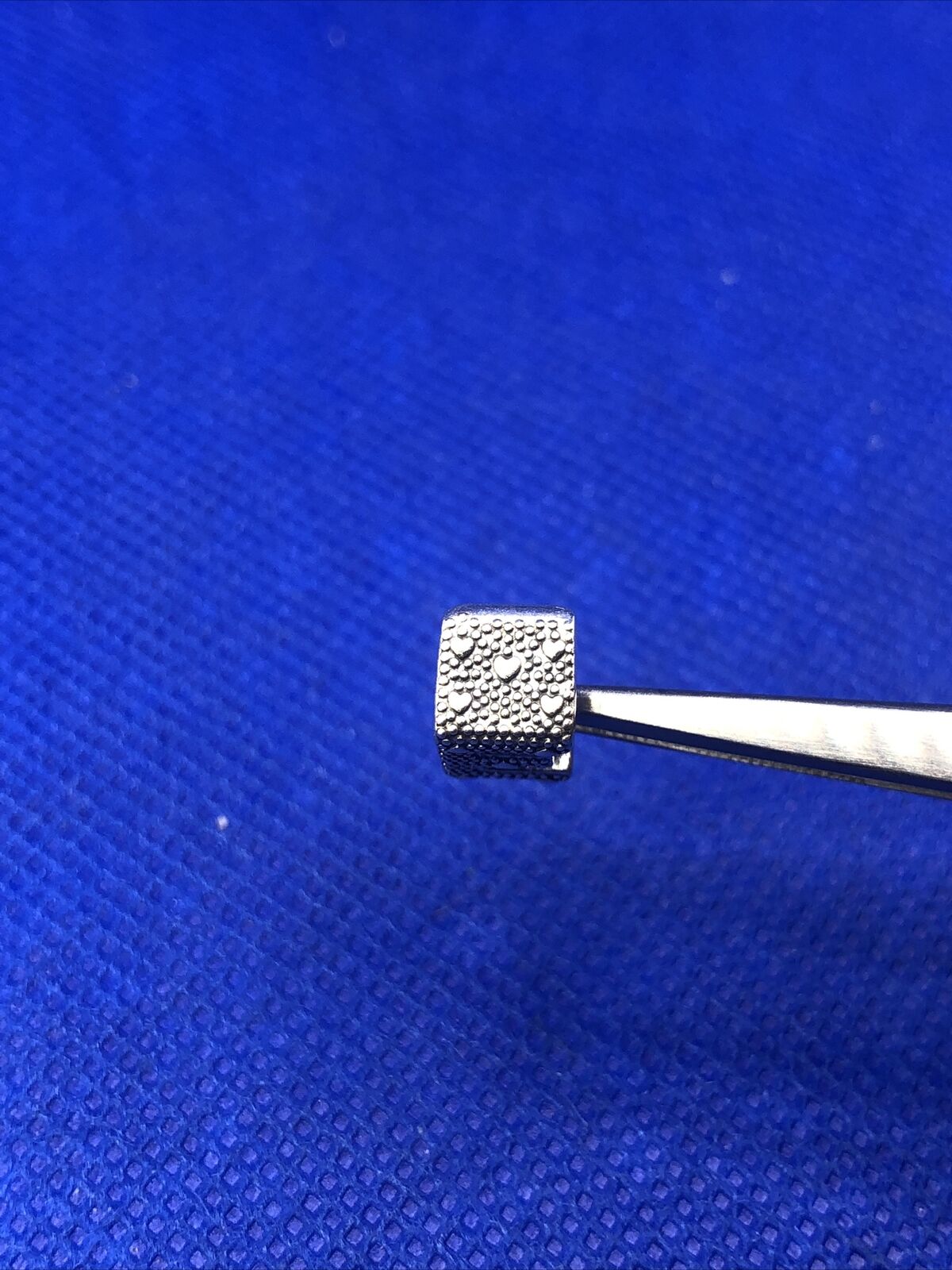Pandora ALE 925 Sterling Silver Letter E Alphabet Bracelet Slide Charm 797459