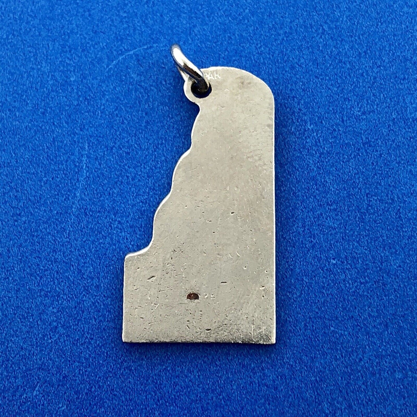 Sterling Silver State Charm - Delaware