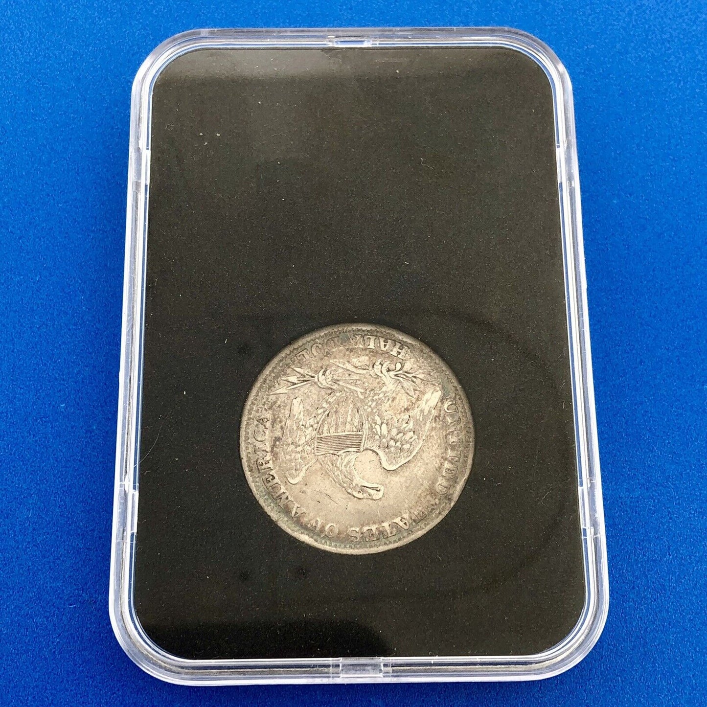 1839 Capped Bust Silver Half Dollar 50c Reeded Edge Ungraded Extra Fine Coin