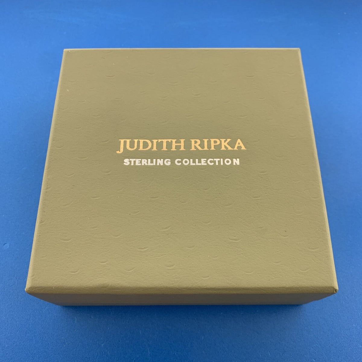 Judith Ripka 925 Sterling Silver Cubic Zirconia Triple Strand Toggle Bracelet