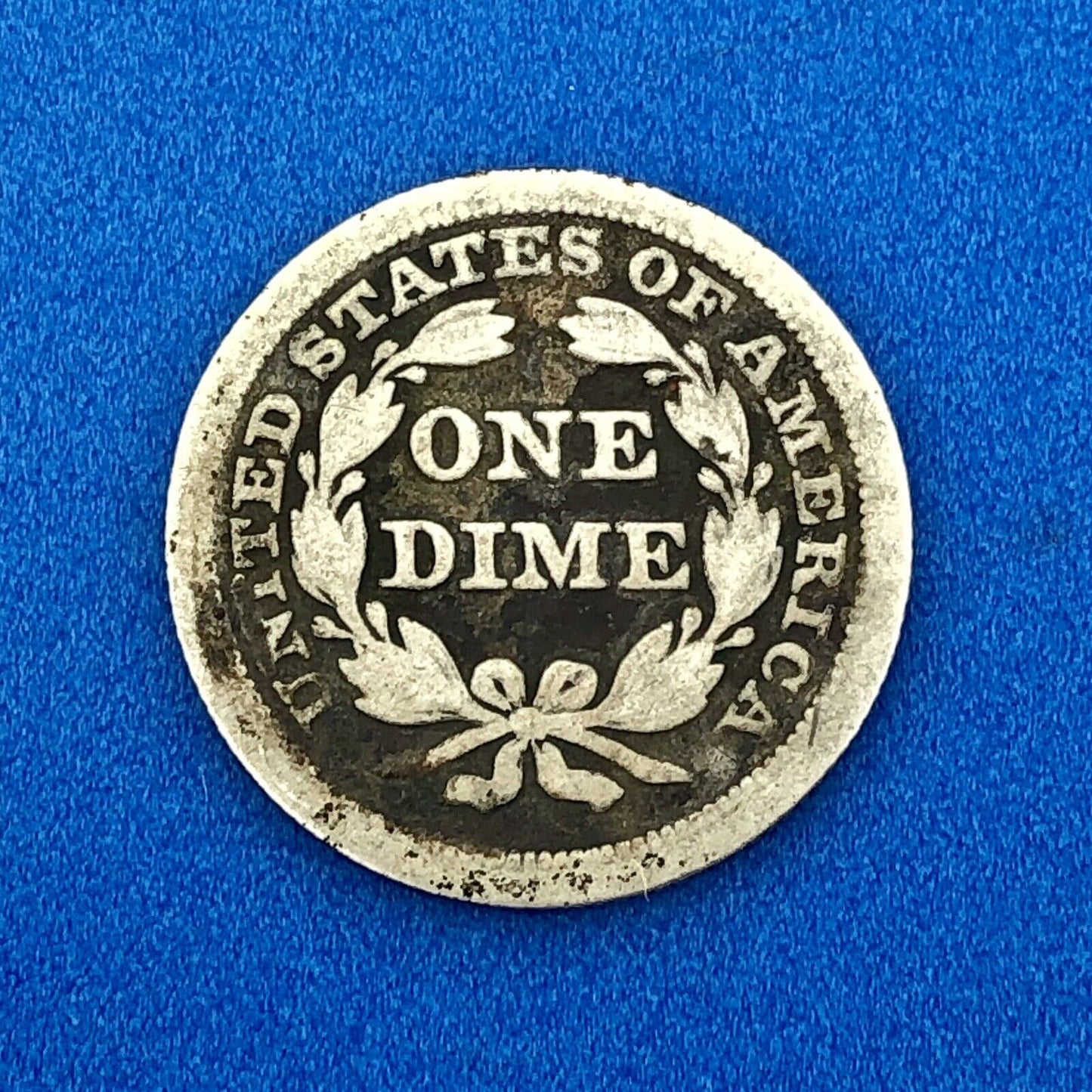 1854 P Seated Liberty Dime Variety 3 Arrows Better Key Philadelphia Type Coin