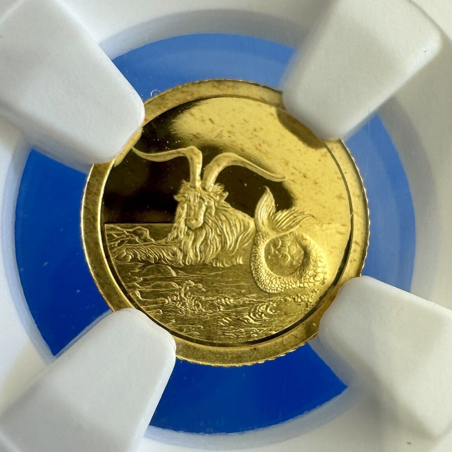 2015 $5 Gold Tokelau Creatures Myth & Legend Capricorn NGC PF70 Ultra Cameo Coin