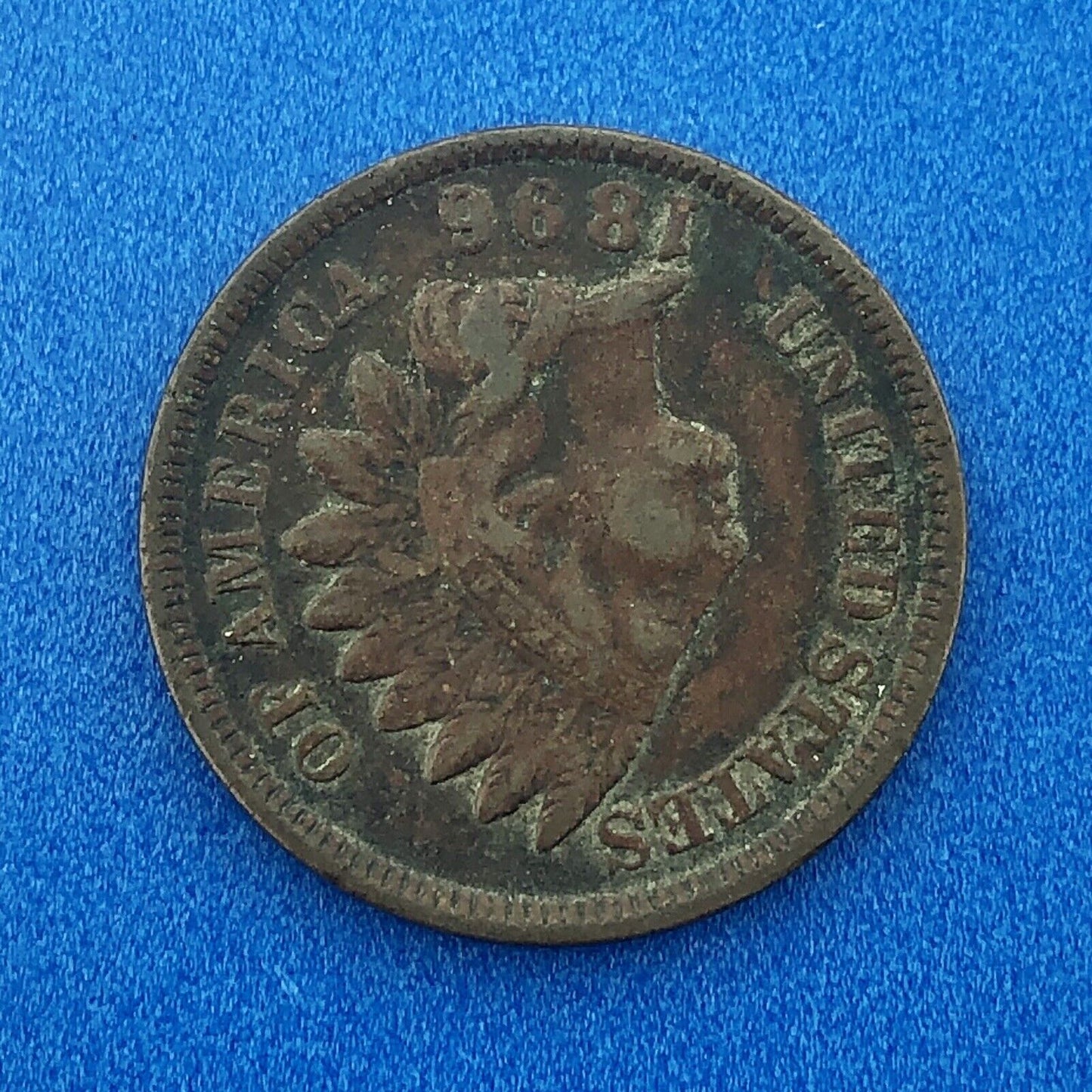 1896 Indian Head One Cent Penny Type 3 Bronze Better Key Philadelphia Coin