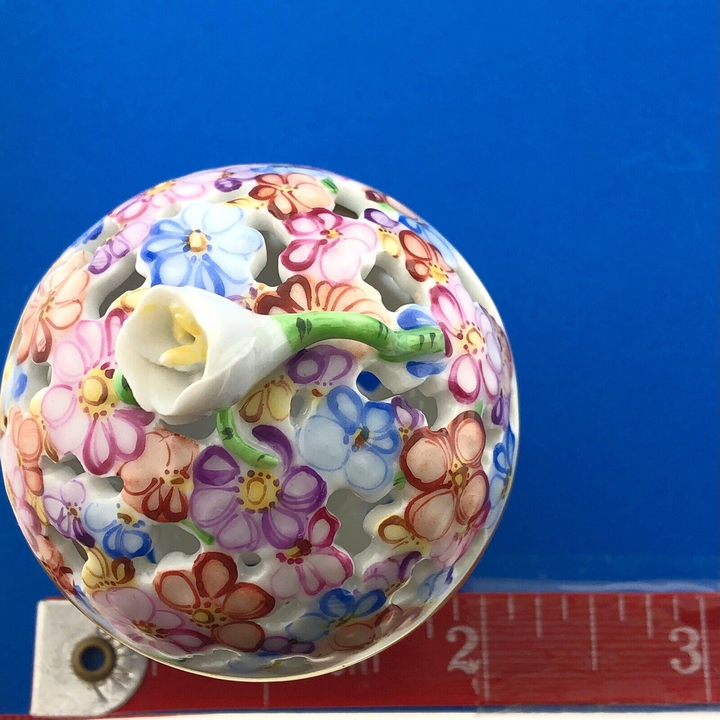 Herend Hungary Floral Trinket Box Hungarian Flowers Hungarian