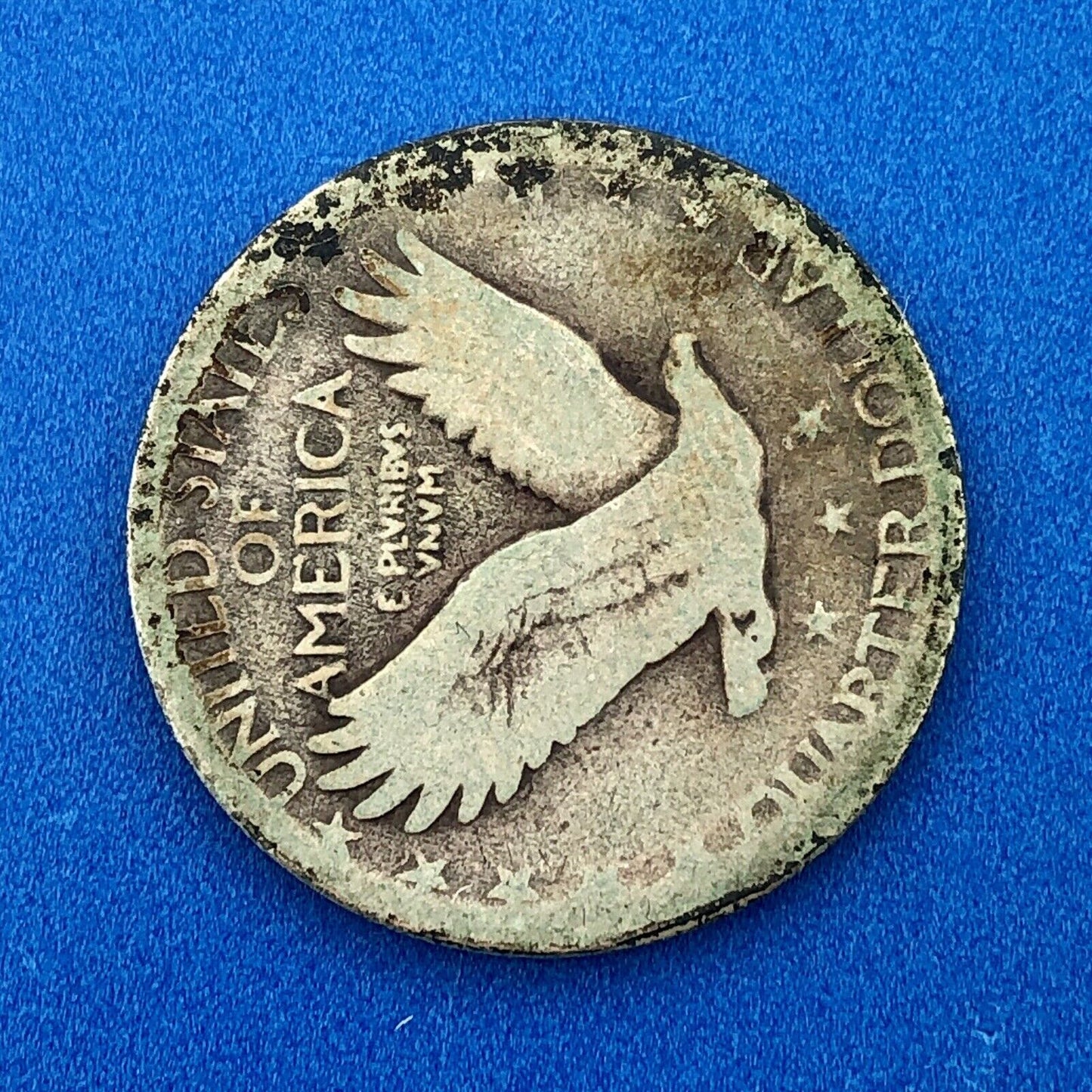 1927 S Silver Standing Liberty Quarter Dollar 25c Better Key San Francisco Coin
