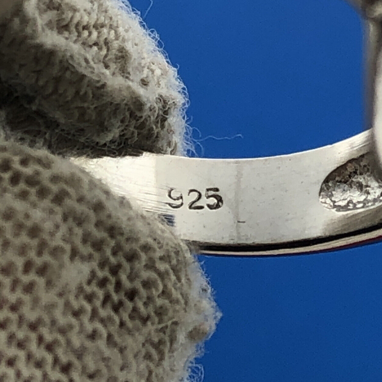 Designer JC Sterling Silver 925 Diamond Pink Yellow Statement Cocktail Ring