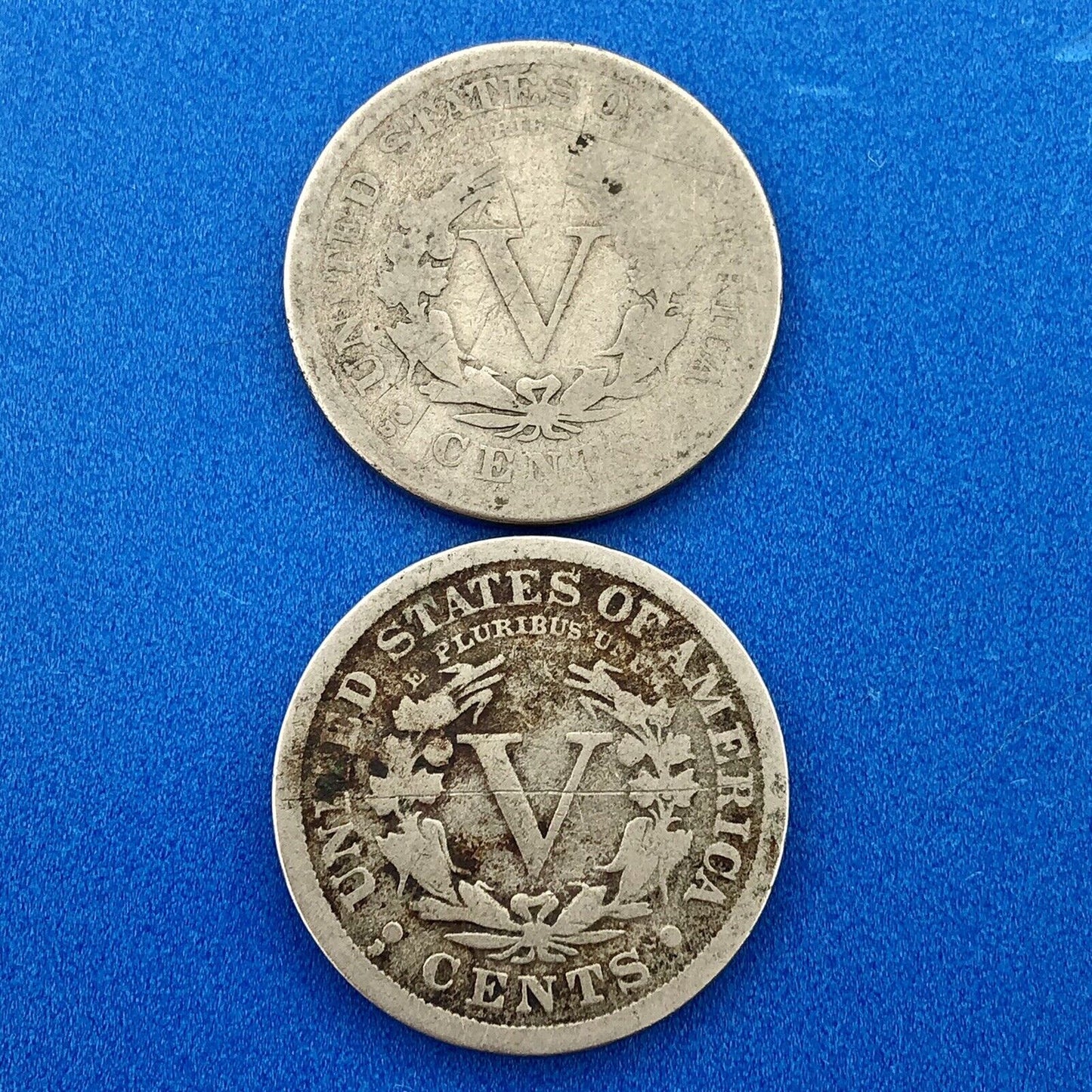1912 D Liberty Head Nickel Five Cents 5c Rare Denver Last Series Year 2 Coin Lot