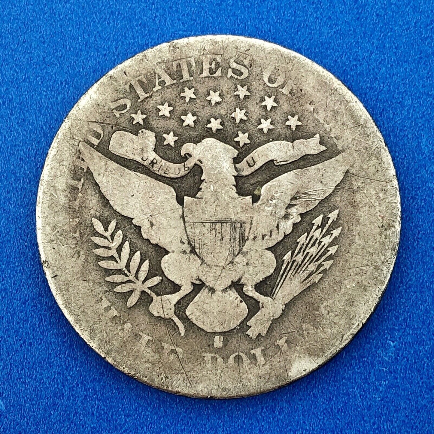 1897 S Silver Barber Half Dollar 50c Better Key Scarce San Francisco Mint Coin