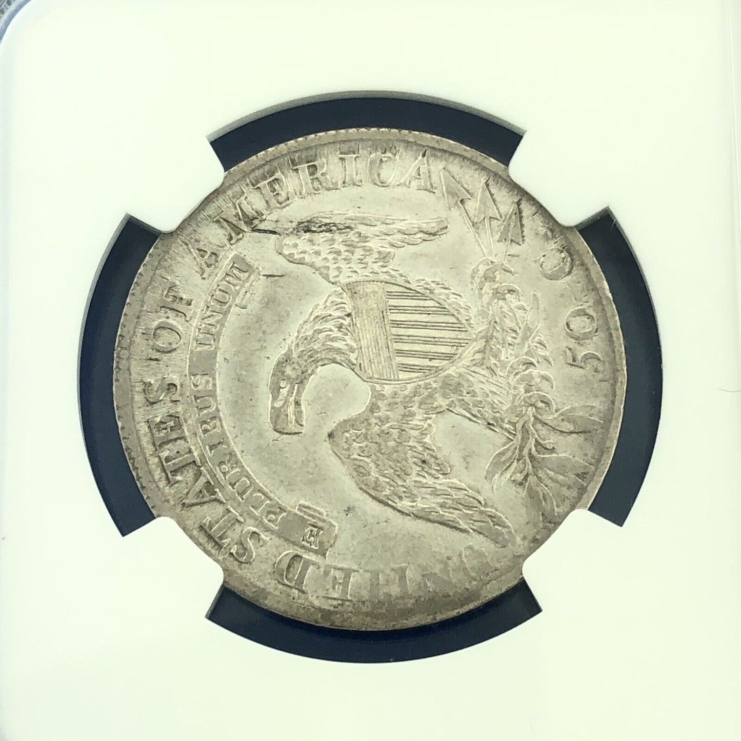 1811/10 Capped Bust Silver Half Dollar 50c Lettered Edge NGC XF Details Coin