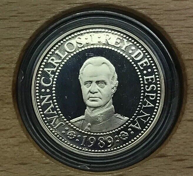 1989 Spain 500th Anniversary Discovery Of The Americas 7 Coin Silver Pesetas Set