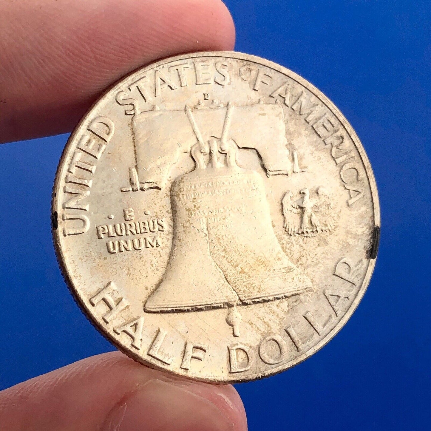 1952 D Franklin Silver Half Dollar Better Key Rare Denver Mint Coin