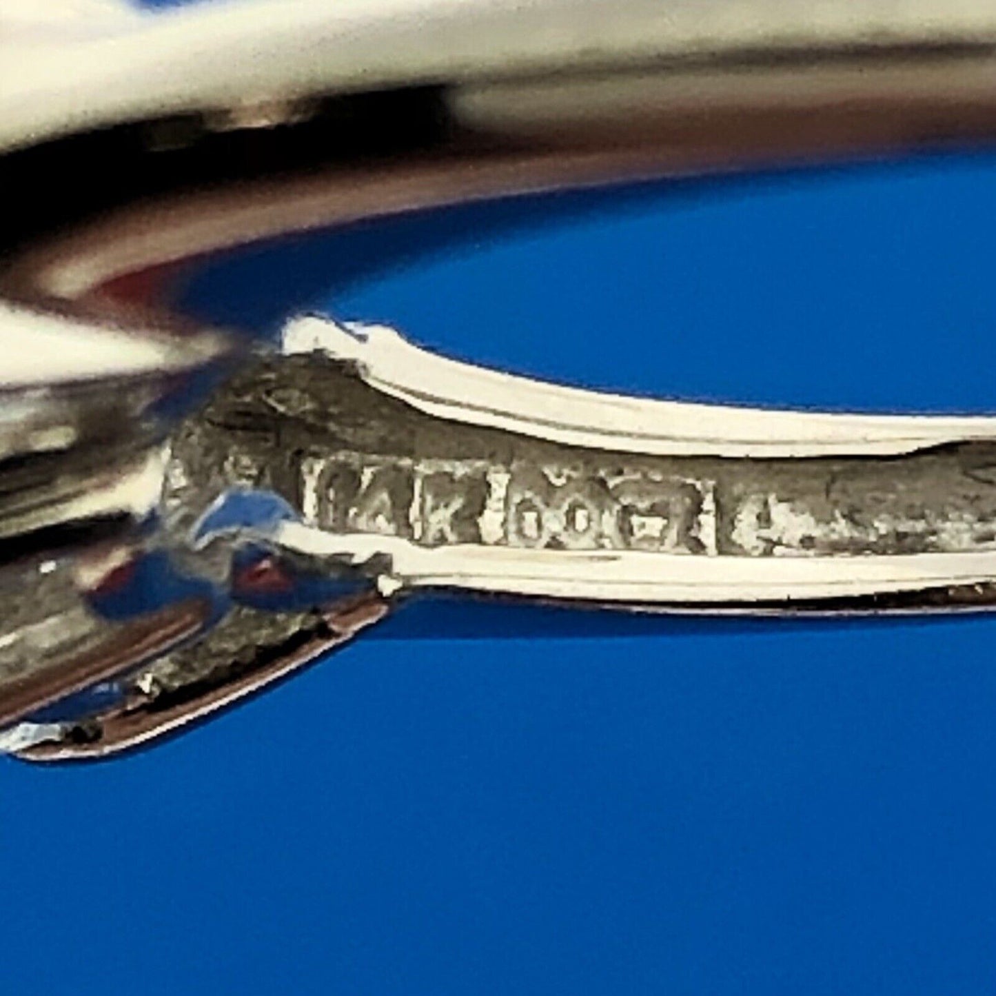 Diamonique 14K White Gold Cubic Zirconia CZ Trio Statement Engagement Ring