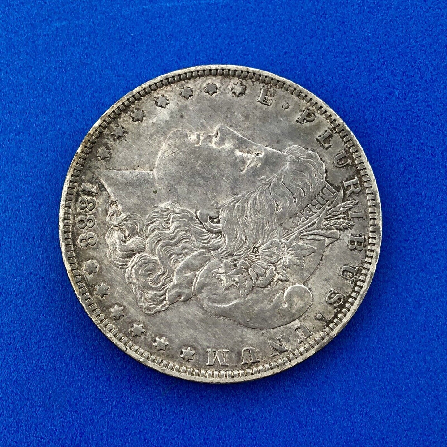 1888 O Morgan Silver Dollar $1 Better Rare Key New Orleans Mint Coin AU Details