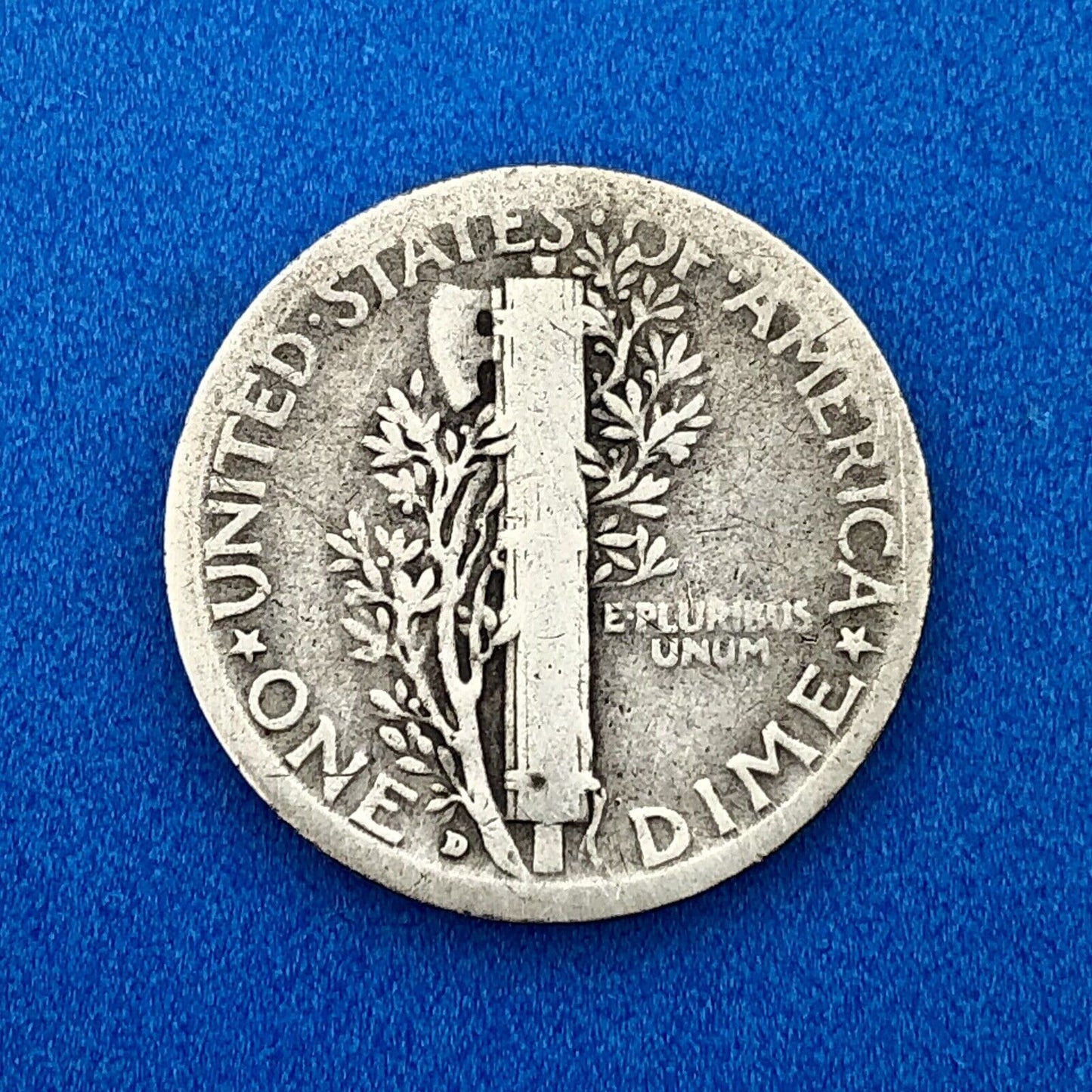 1931 D United States 90% Silver Mercury Dime Better Scarce Denver Mint Coin