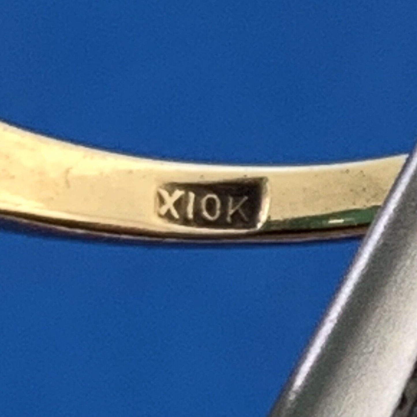 Designer Oval Green Tourmaline 10K Yellow Gold Statement Cocktail Ring