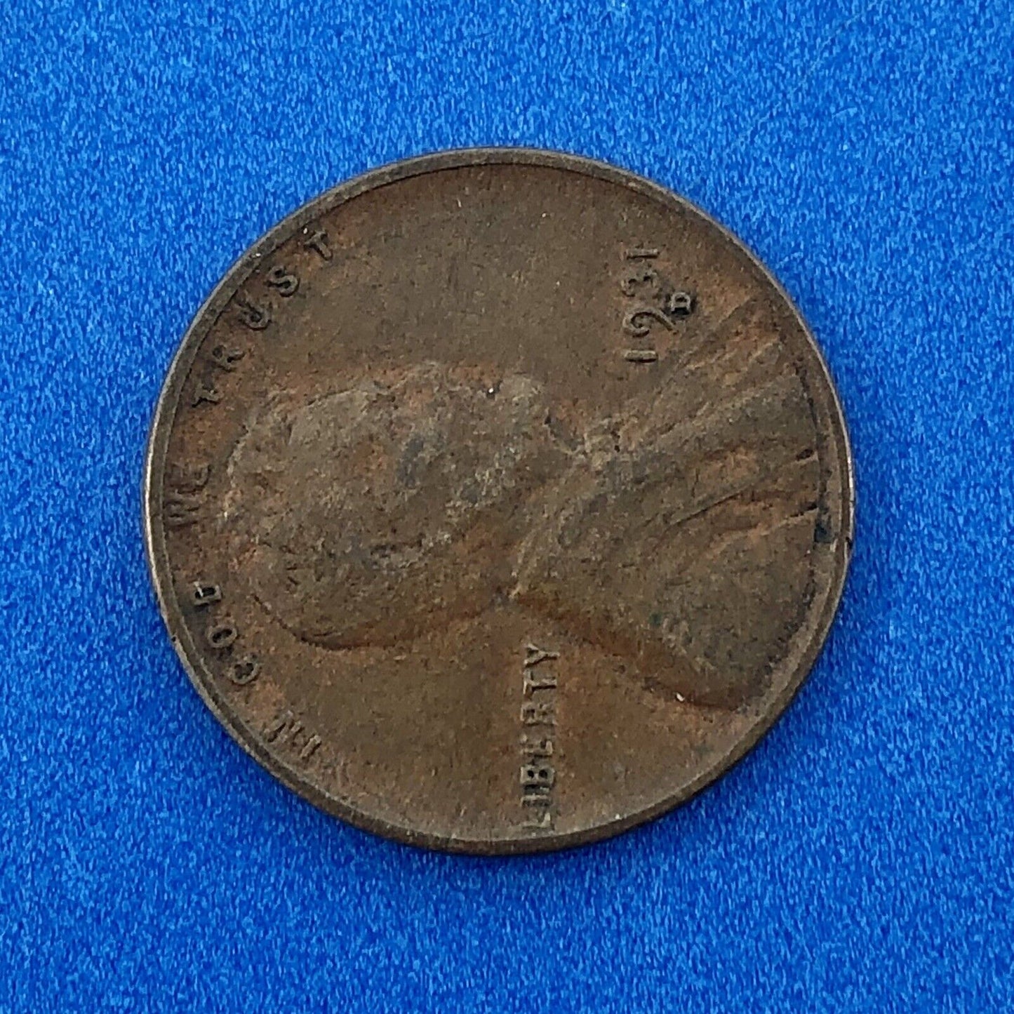 1931 D Lincoln Cent Wheat Ears Reverse Key Rare 1c Cent Penny Denver Coin