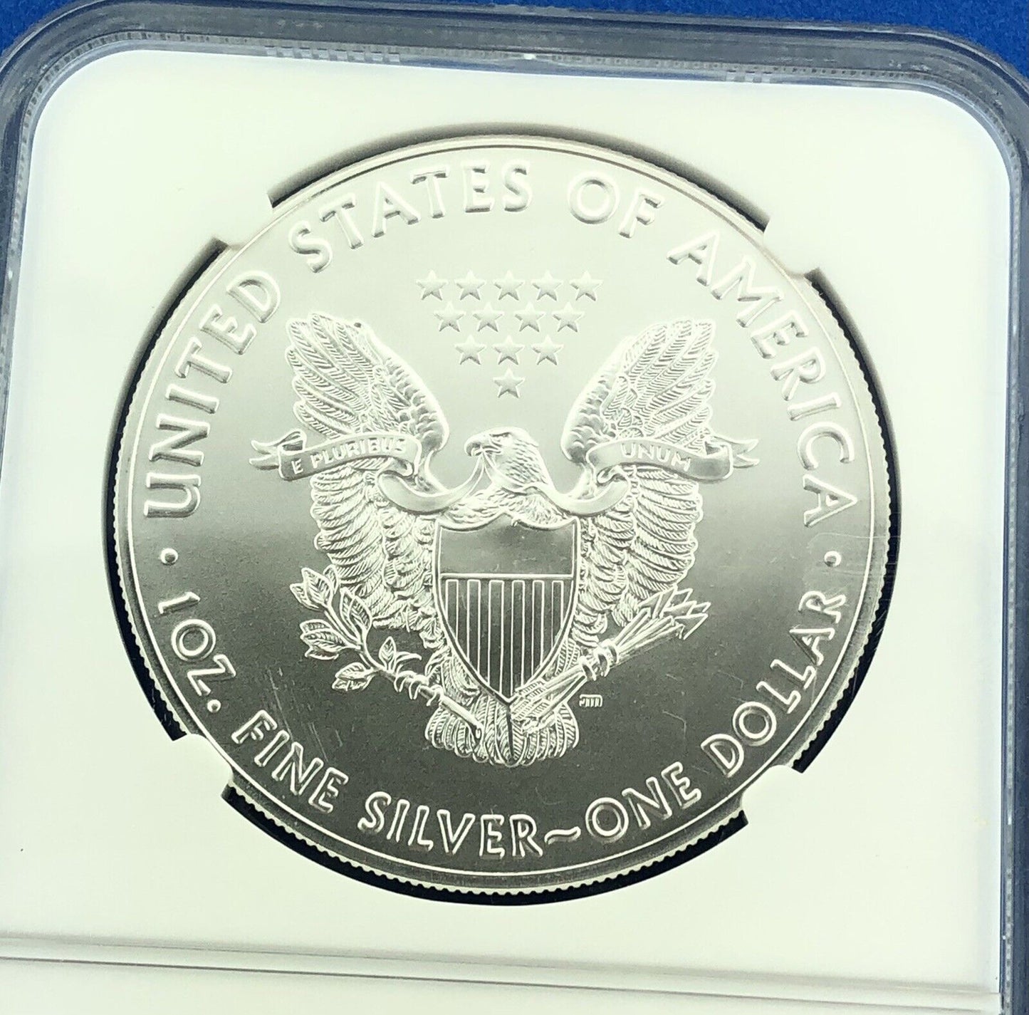 2020 U.S. State Series $1 American Silver Eagle NGC Mint State 70 Michigan Auto