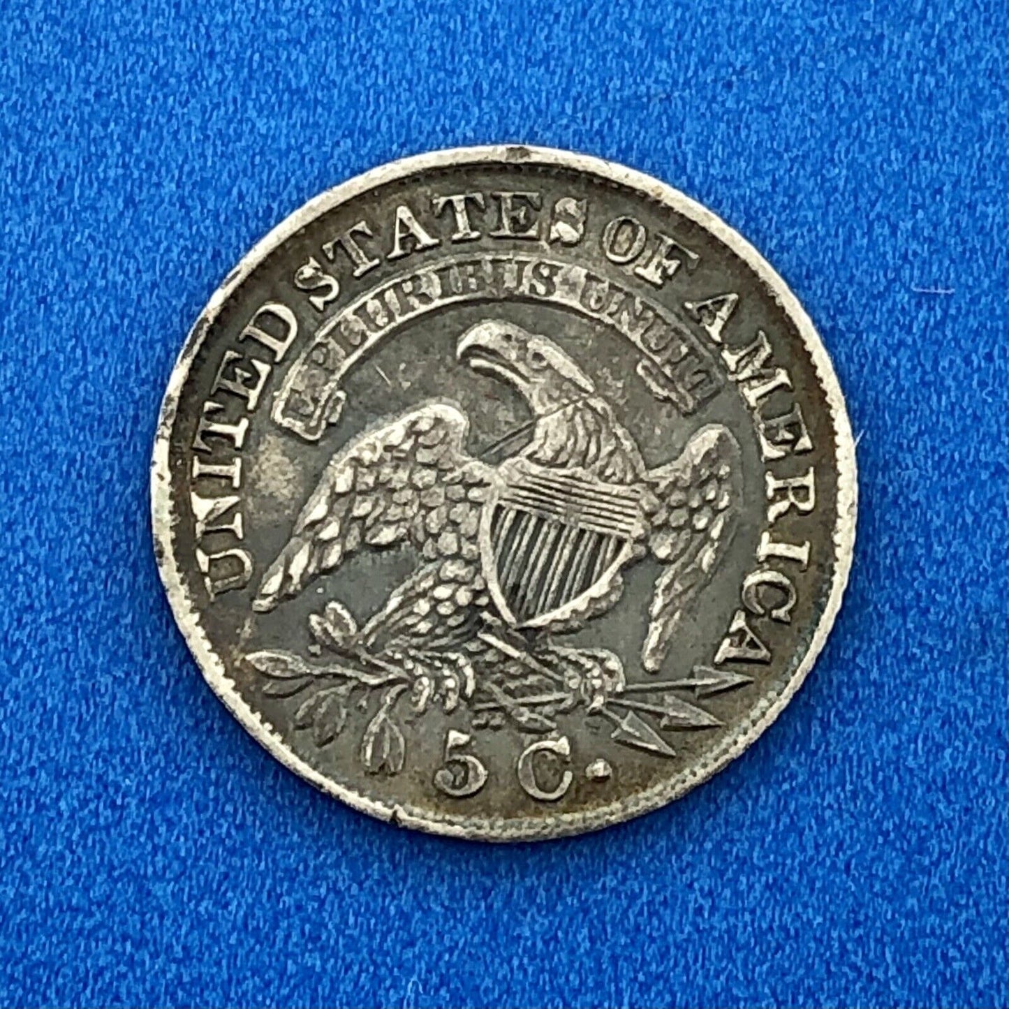 1832 P Capped Bust Silver Half Dime $.05 Early Rare Scarce Philadelphia Coin
