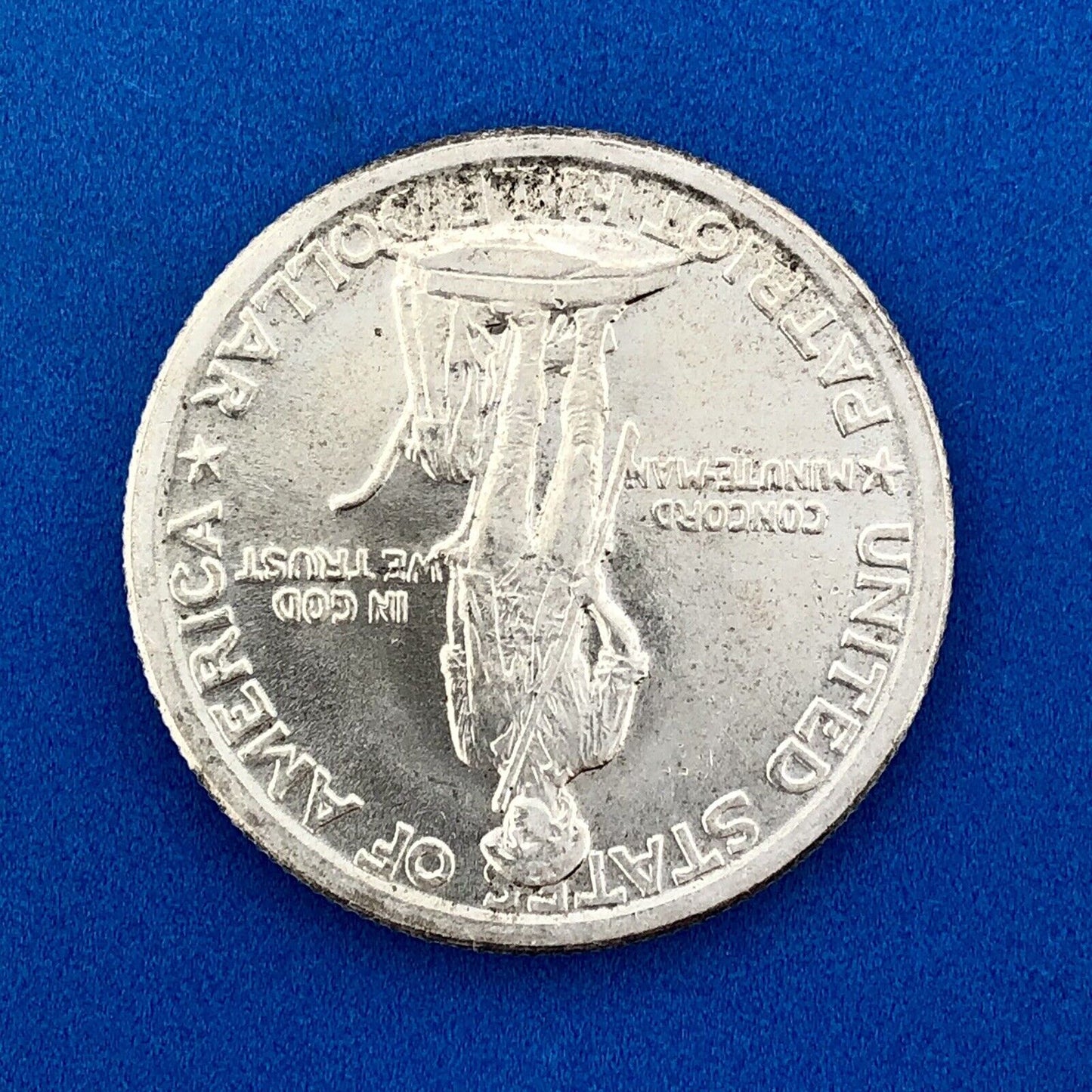 1925 Lexington Concord Sesquicentennial Commemorative Silver Half Dollar Coin