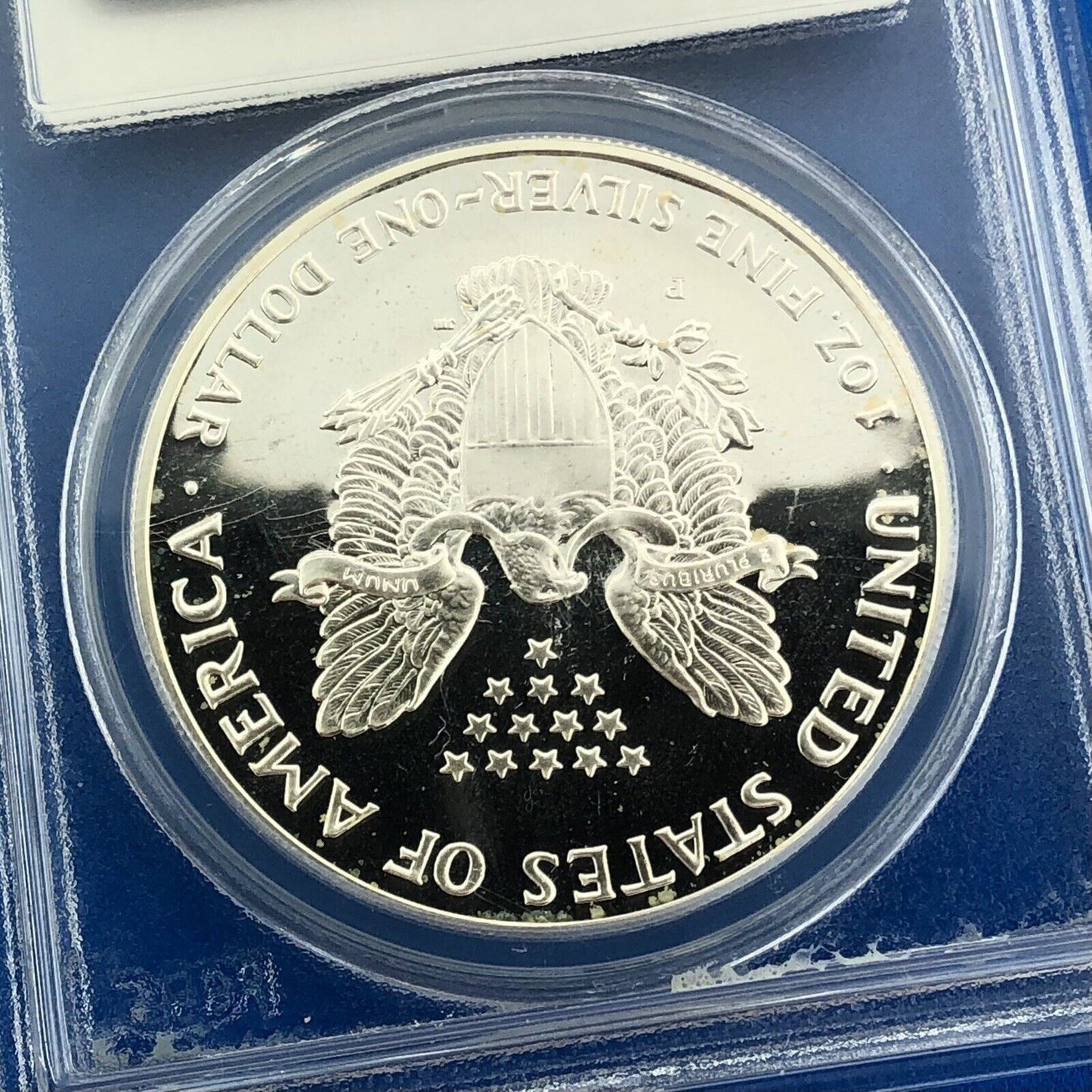 1993 P Proof Silver Eagle 999 Fine Silver PCGS PR70 DCAM Deep Cameo