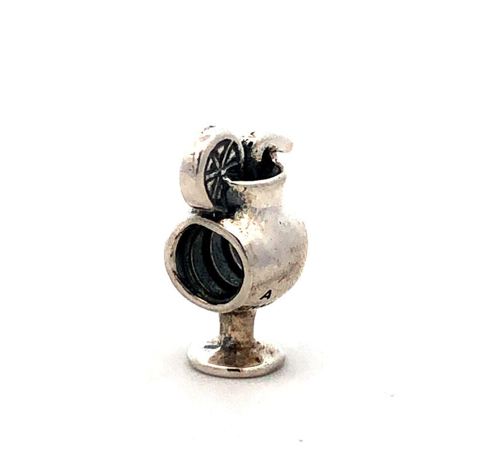 Designer Chamilia 925 Sterling Silver Martini Margarita Cocktail Bead Bar Charm